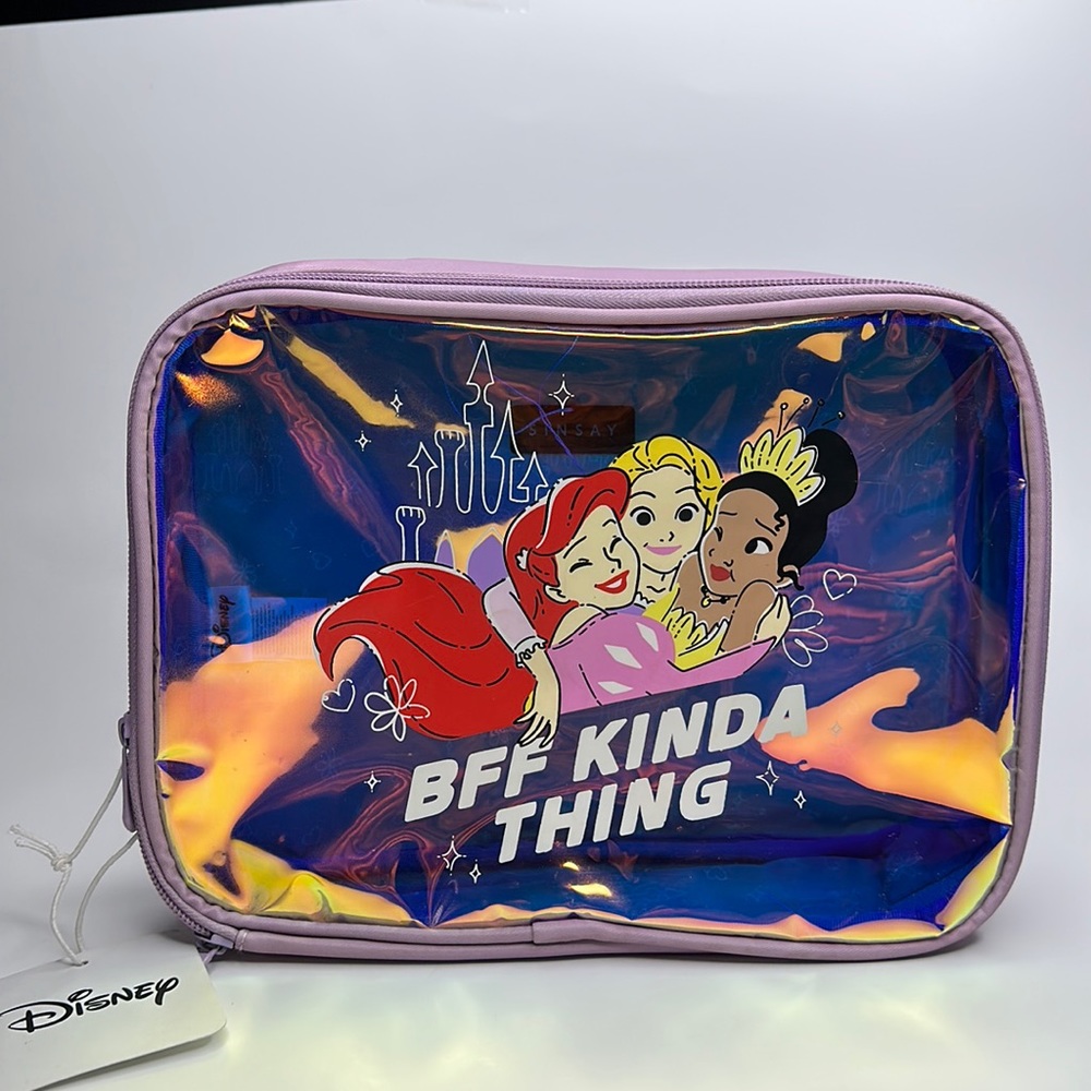 NWT Disney Princess Cosmetic Makeup Case Fox & Bunny by Sinsay